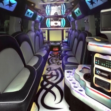 Star ceiling party bus